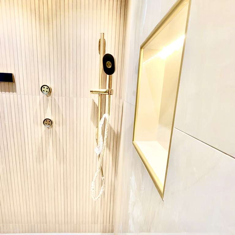 Bathroom remodeling in Saratoga detail